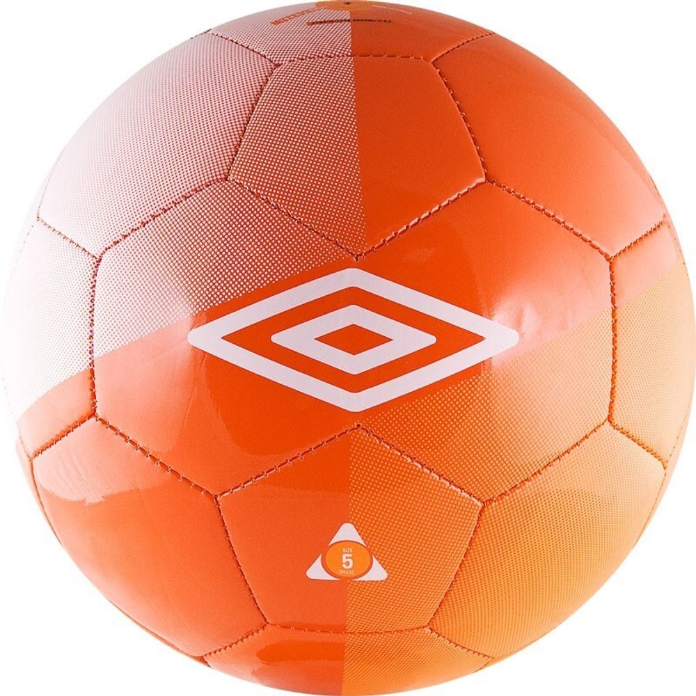 Мяч футбольный UMBRO VELOCITA TRAINER BALL, 20558U-CX2 оранжевый/белый, размер 5