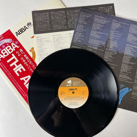 Винтажная виниловая пластинка LP ABBA АББА The Album Альбом (Япония 1978) (Оби)