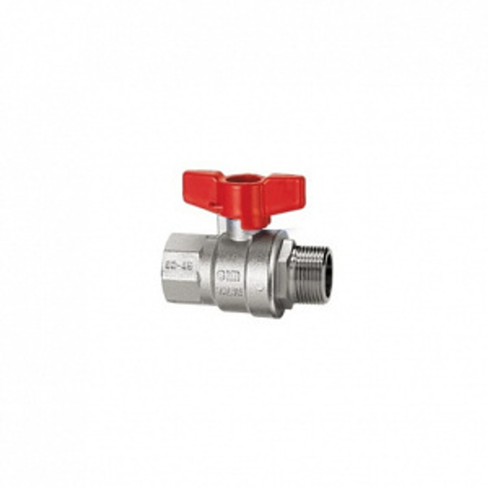 Кран шаровой 301/16 1.1/4" серии Т16 полнопроходной PN40 BН бабочка