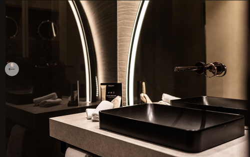 Cмеситель Gessi Anello, настенный, без излива, на 1 потребитель, встраиваемый, цвет Copper Brushed PVD