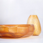 Чаша Guaxs Cubistic Clear/Gold, 40 см