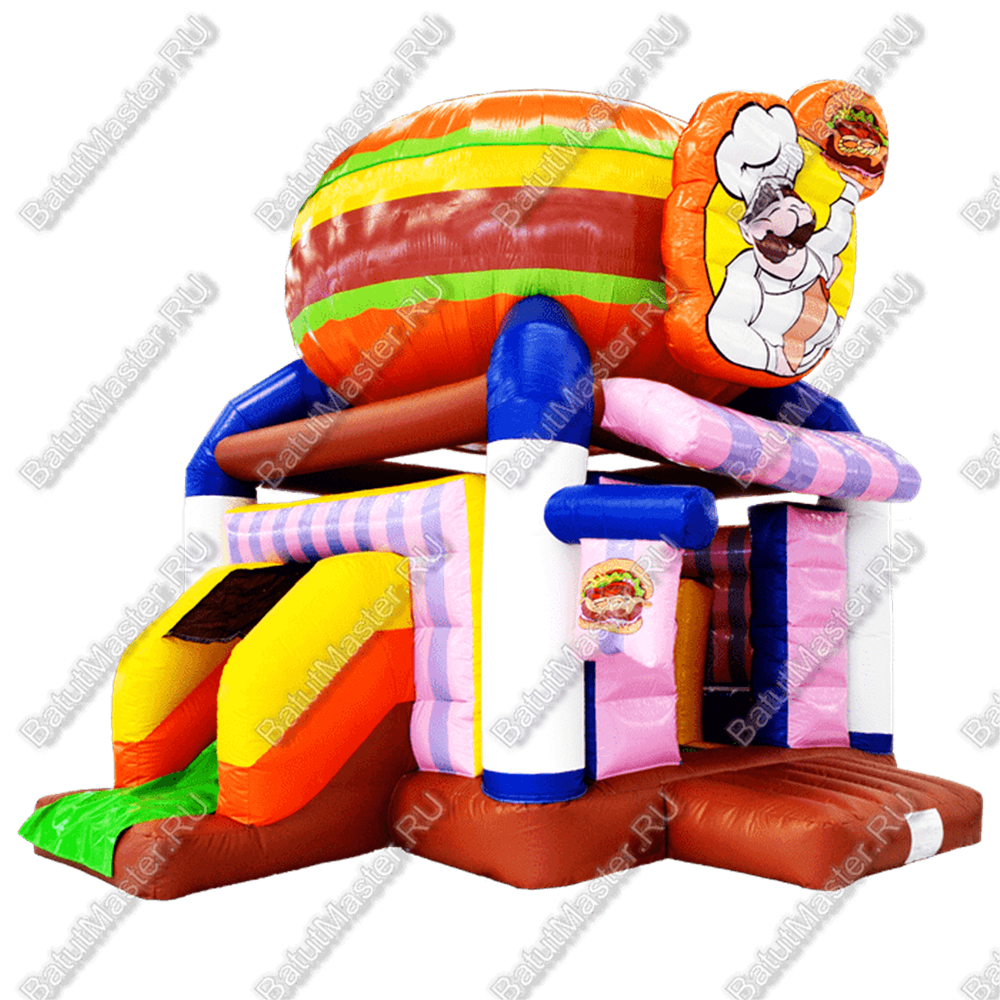 Коммерческий надувной батут "Бистро"