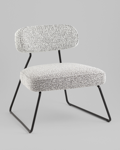 Кресло лаунж Kate серый