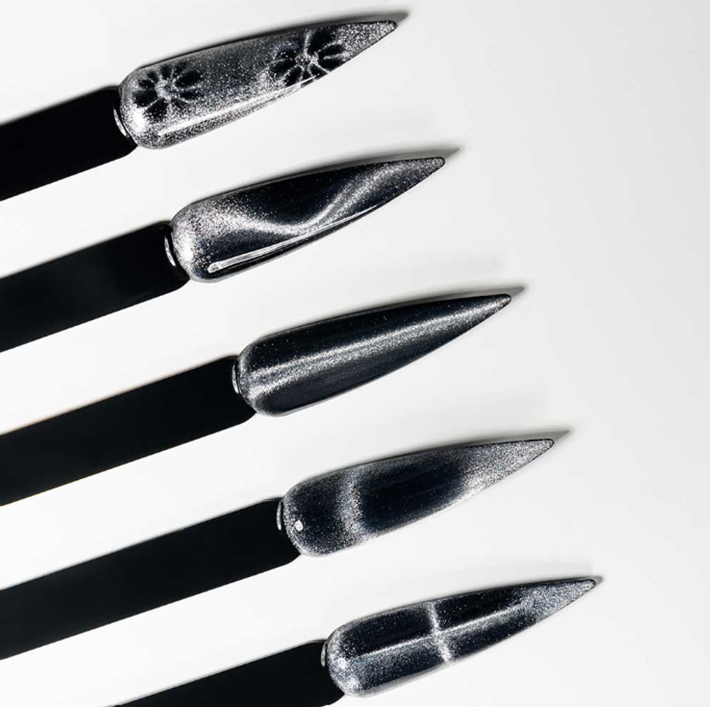 Магнит для гель-лака Кошачий глаз, крестовой3