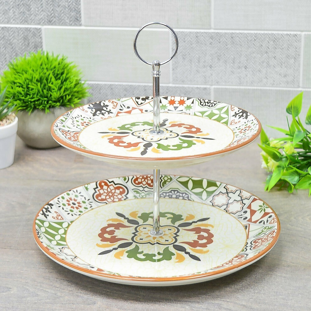 Фруктовница 2-х ярусная "Касабланка", Prima Collection