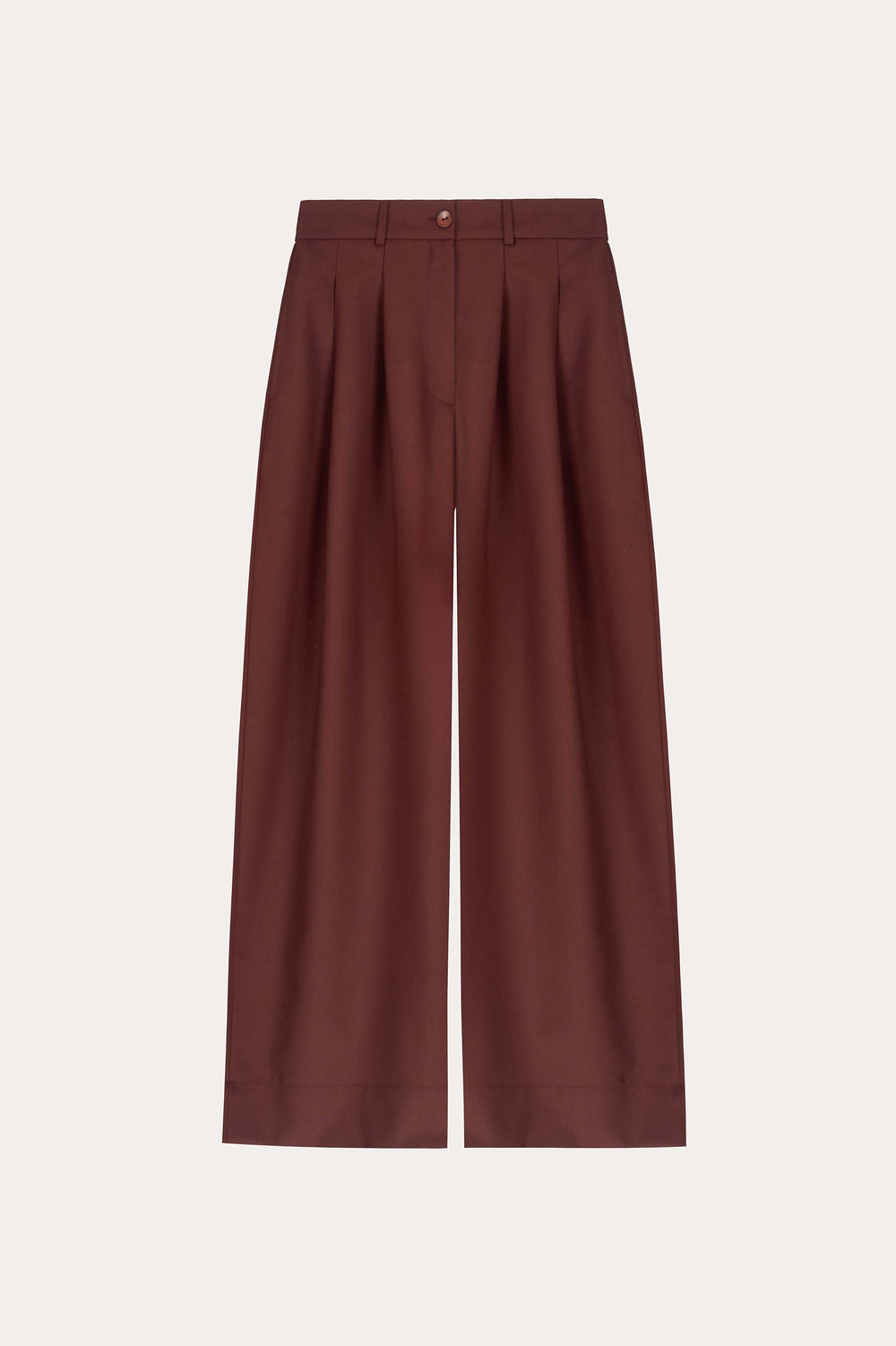 Брюки 0-образные из шерсти