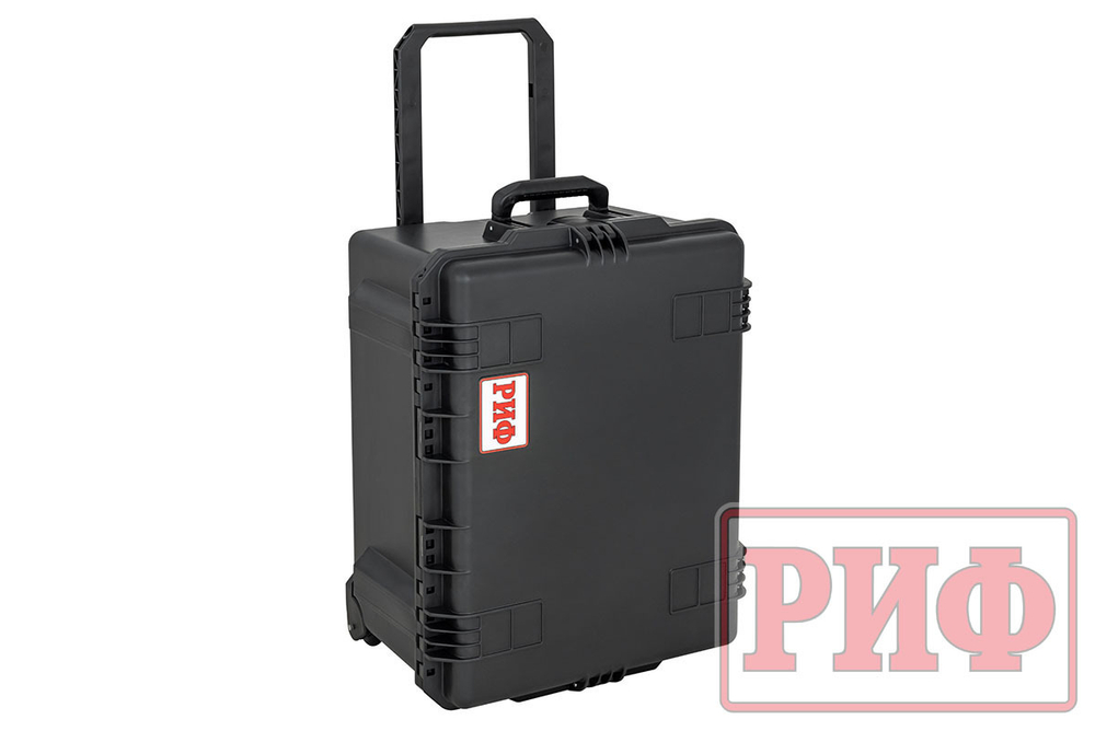 Кейс защитный ударопрочный РИФ 625x500x366 мм на колесах с телескопической ручкой IP67