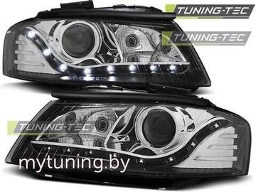 Передние фары Audi A3 8P daylight black