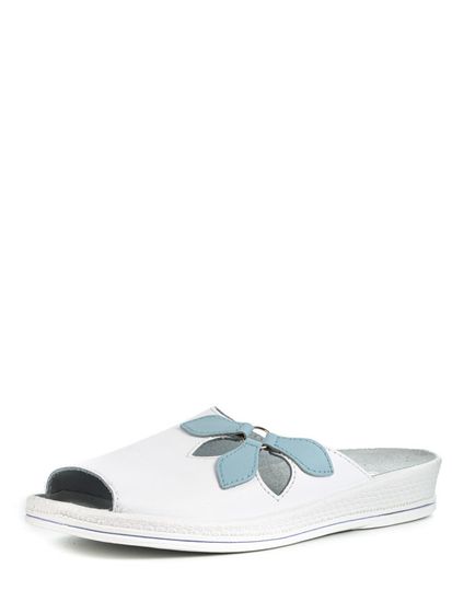 Сабо жен. 74-06 (белый/голубой)