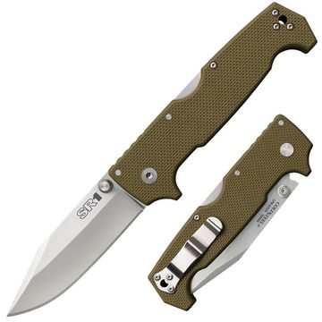 Складной нож Cold Steel 62L SR1 c клинком из стали CPM-S35VN, рукоять G10