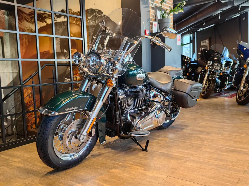 Harley-Davidson Heritage Alpine Green, 2024