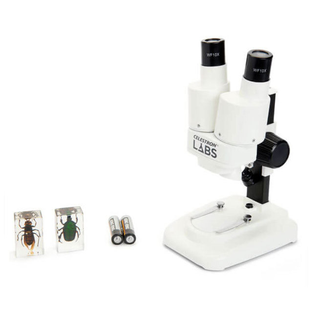 Микроскоп стереоскопический Celestron LABS S20, бинокулярный