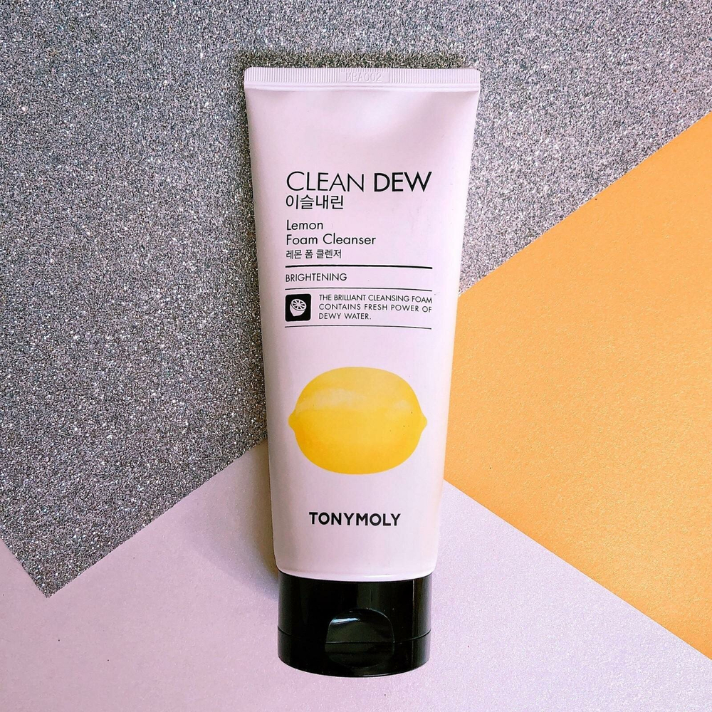 Пенка для лица Tony Moly Clean Dew Seed Foam Cleanser Lemon (Лимон) 180 мл.