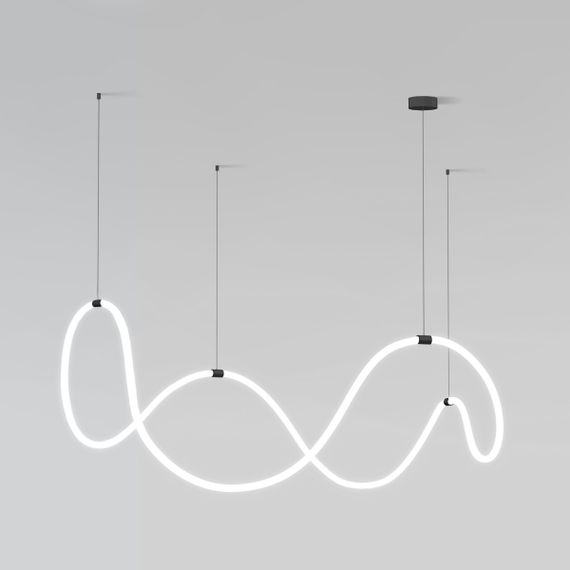 Подвесной светодиодный светильник Eurosvet 90288/1 черный