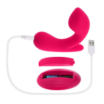 Розовый вибростимулятор G зоны All About the Bass (Цвет: розовый)