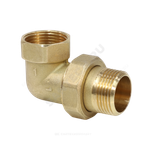 Соединитель латунь американка Ду 20 (3/4") угловой ВР/НР VALFEX VF.098.L.034