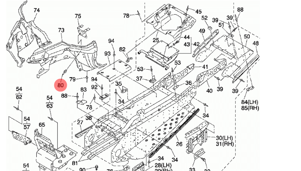 Заклёпка Yamaha 902674720000