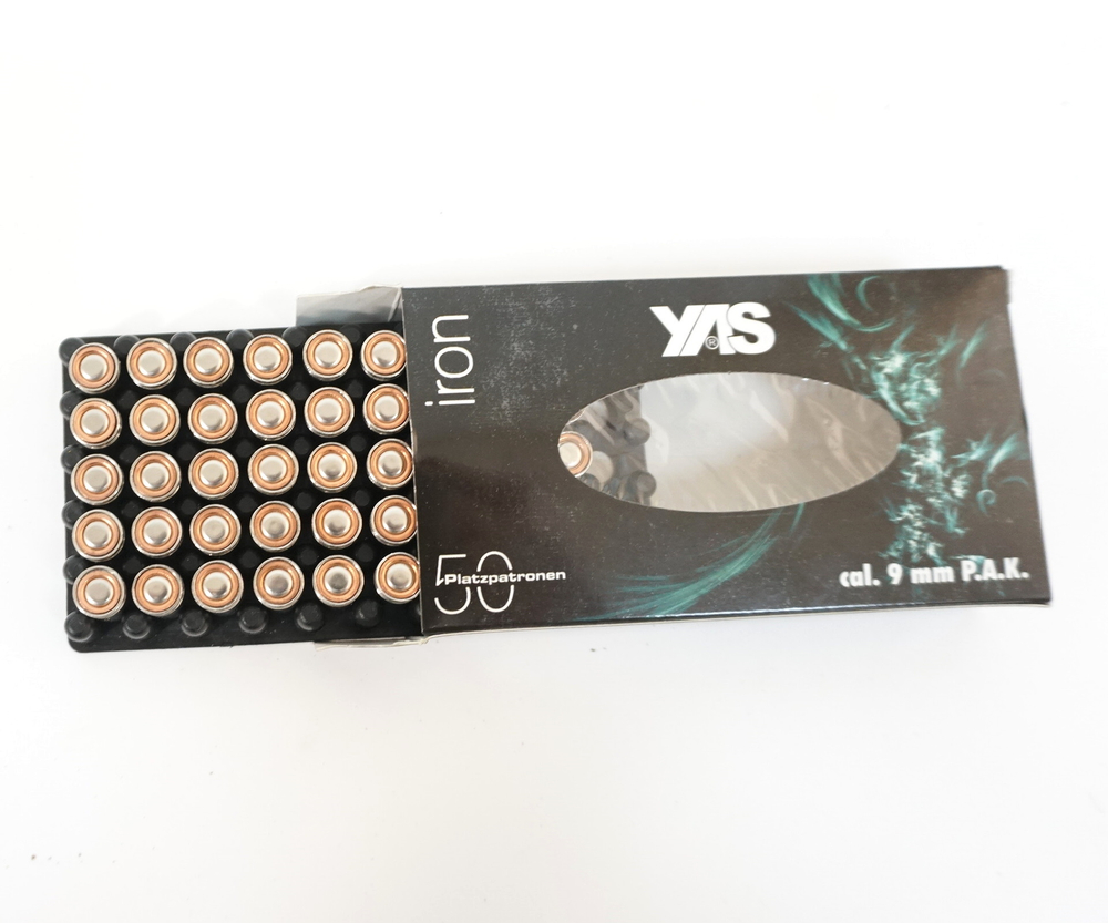 Патроны светозвукового действия KAISER blank 9 мм P.A.K. 50шт. уп.