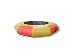 Водный надувной батут (с горкой опционно) - 4,5х4,5х1,0м