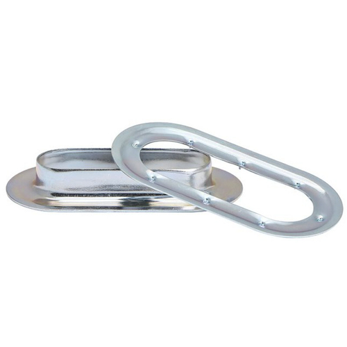 Люверсы овальные 42х22 мм нержавейка - 1000 шт.