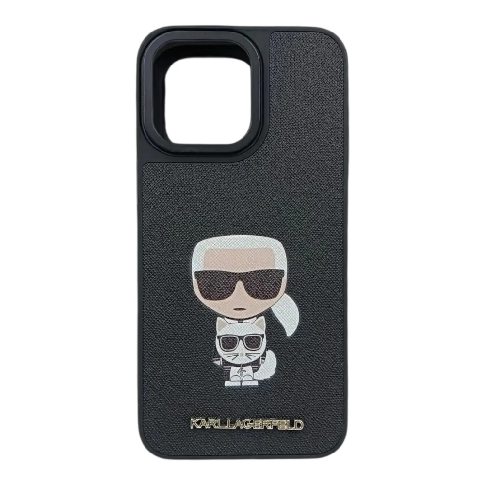 Чехол Unique Case Karl&Small cat для iPhone 15Pro