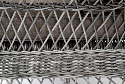 "Гранд Латте" диван трехместный из искусственного ротанга, цвет графит