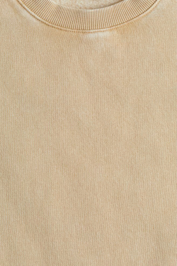 H&M Толстовка с круглым вырезом, бежевый