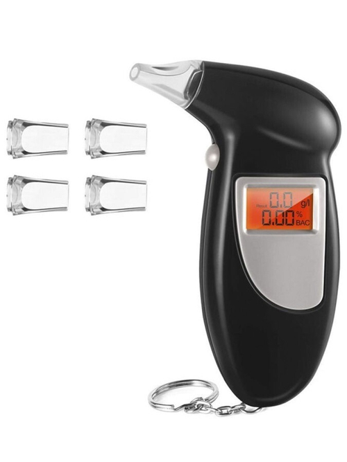 Алкотестер цифровой + 5 насадок (KPR)