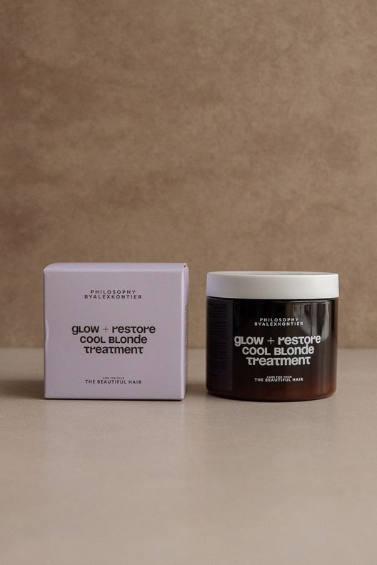 Уход для поддержания холодных оттенков GLOW+RESTORE COOL BLONDE TREATMENT, 200 мл / PHILOSOPHY