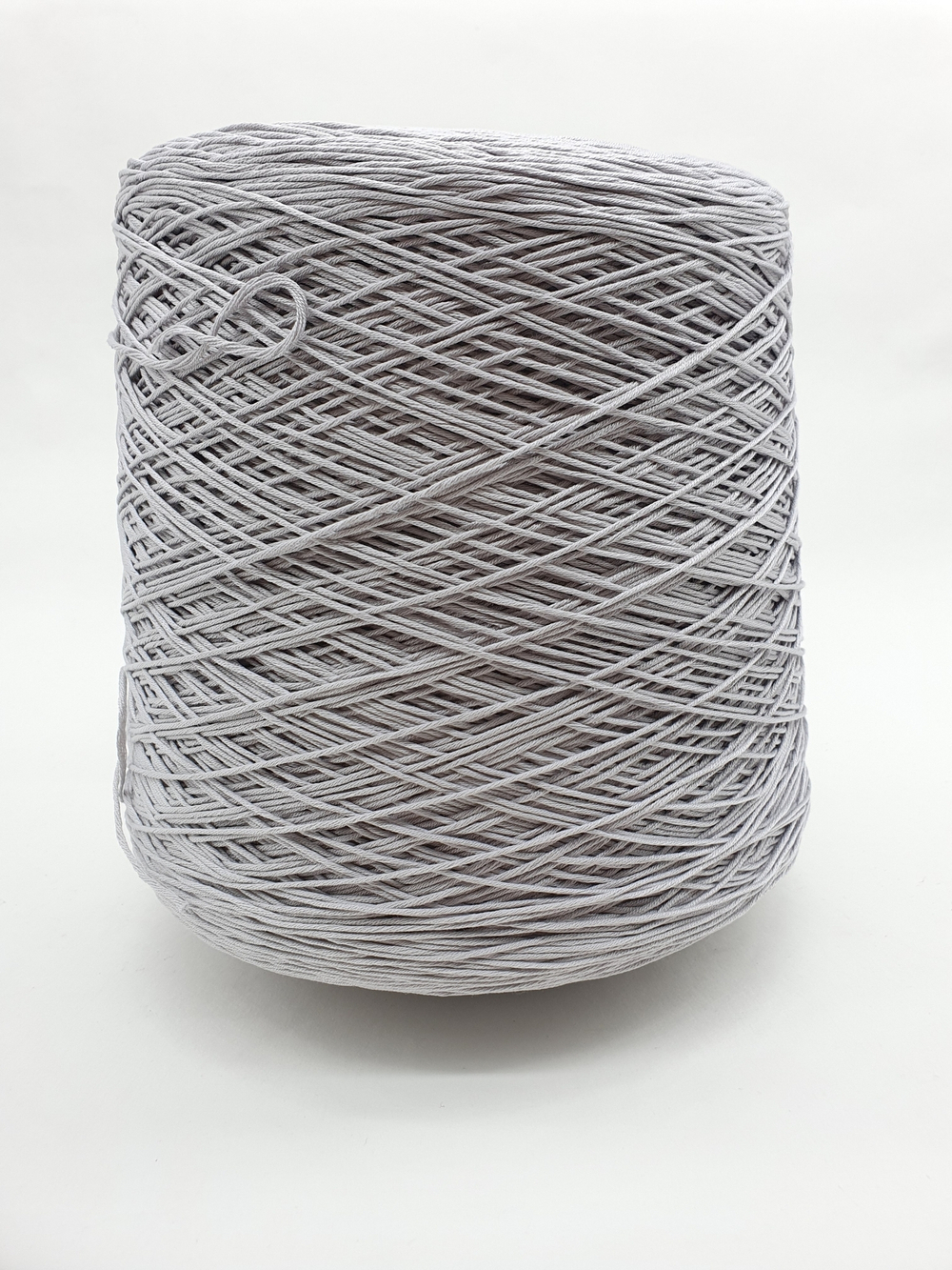 Пряжа Egitto 40/2*8 (100% хлопок мерсеризованный)  250м/100 гр серый жемчужный