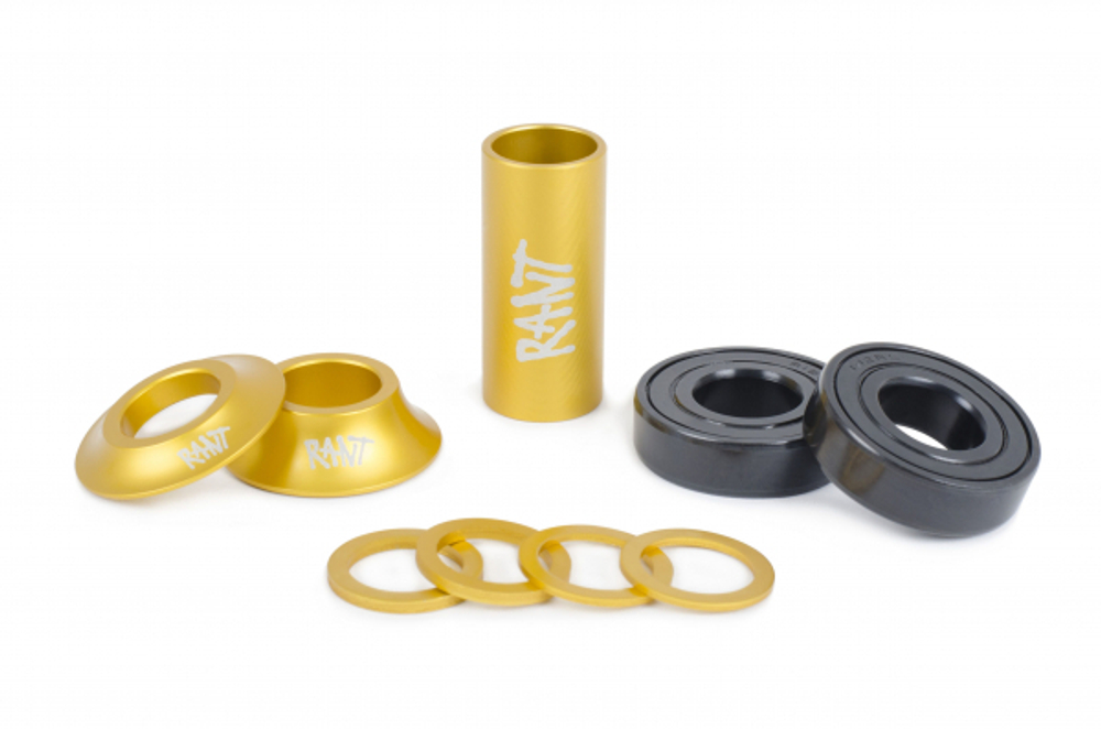 Каретка RANT Bang Ur Mid Bottom Bracket Matte Gold