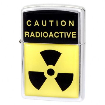 Зажигалка сувенирная Caution Radioactive (466)