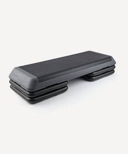 Степ-платформа быстросборная SP-205 108х41,5х20 см, обрезиненная, 3-х уровневая