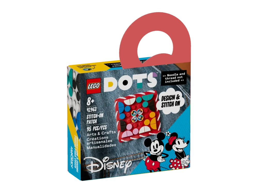 Конструктор LEGO DOTS 41963 Нашивки с Микки и Минни Маус