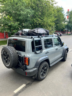 Багажник + лестница силовые