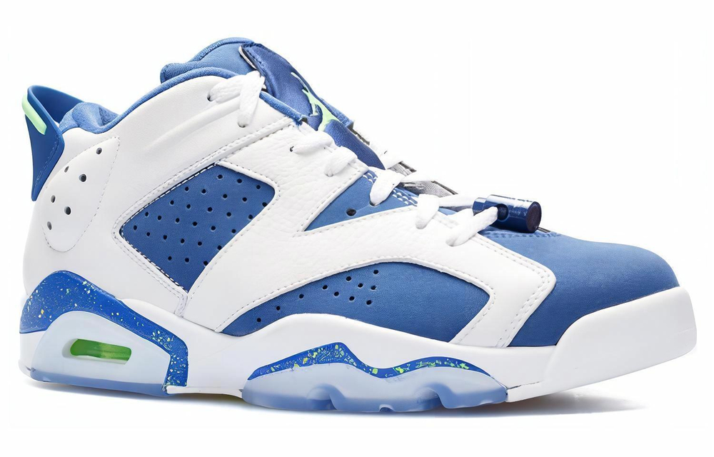 Кроссовки Jordan Air Jordan 6 Low Ghost Green (Женская размерная сетка)