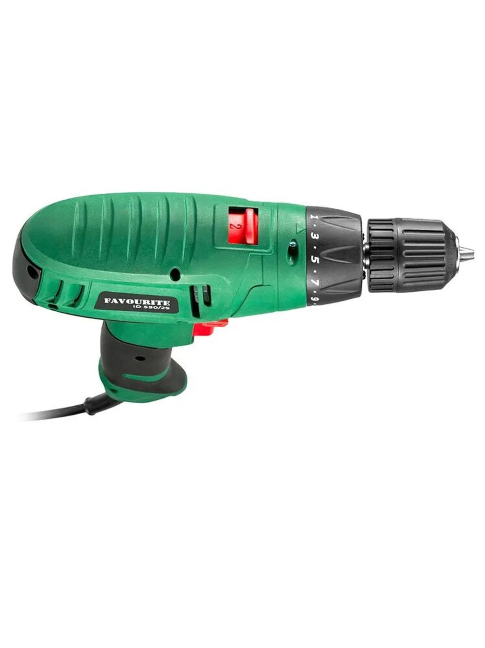 Сетевой шуруповёрт FAVOURITE ID 550/2S 550Вт, 2 скорости, 300-1000об/мин(102105502)