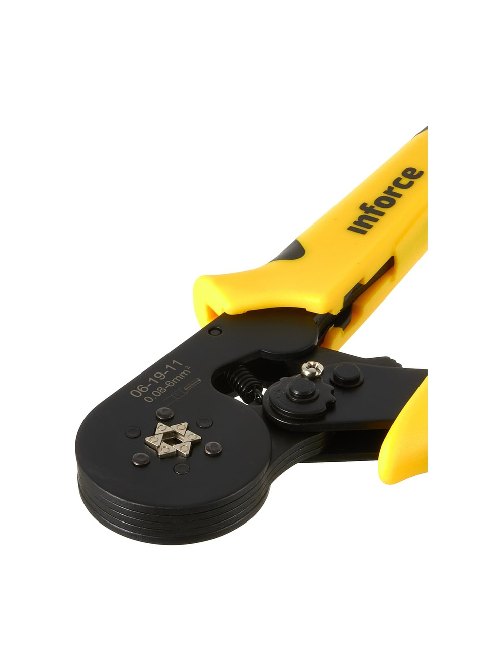 Шестигранные пресс-клещи Inforce 0,08-6 мм2 06-19-11