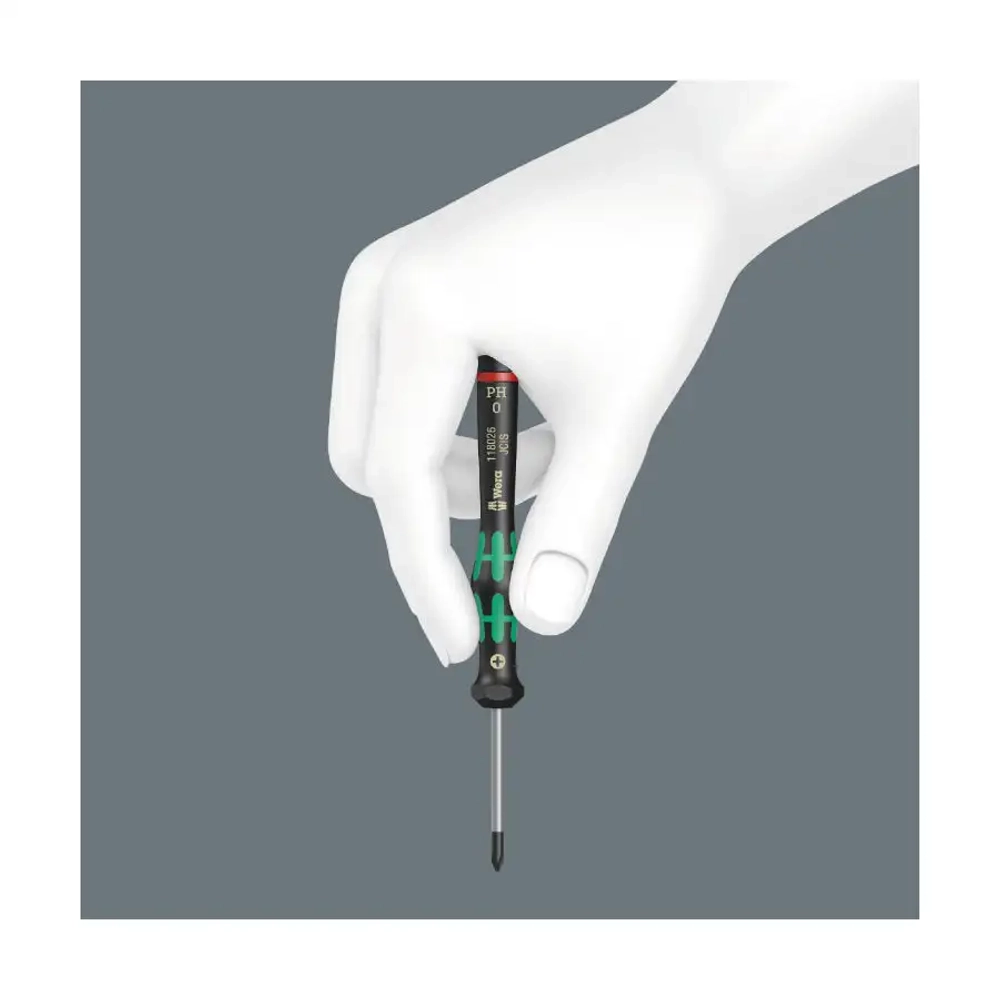 Шестигранная отвертка для электронщиков Kraftform Micro HEX 2,0х60 мм WERA 05118068001