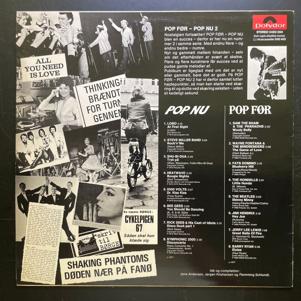 Сборник Pop For - Pop Nu 2 (Дания 1977г.)