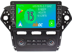 Магнитола для Ford Mondeo 4 2010-2015 (нави) - Airoc AB-1713N (кнопки и крутилки), Android 13, TS20, 6/128Гб, SIM-слот, CarPlay