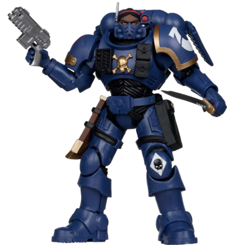 Фигурка McFarlane Toys Warhammer 40000 Figures Wv11 Lieutenant In Phobos Armor (Space Marine)