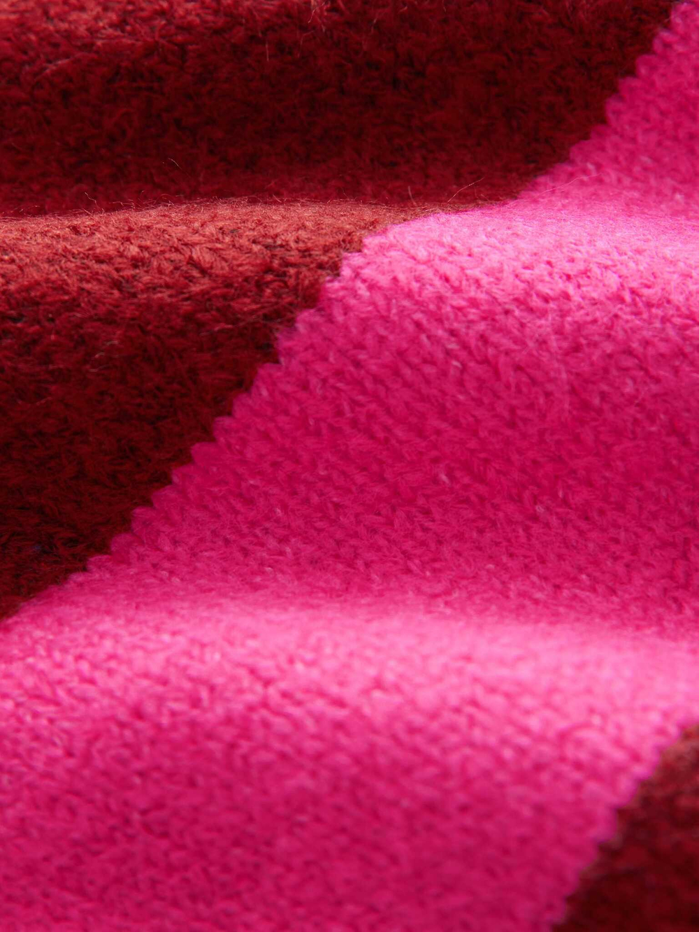 Джемпер с воротником для девочки Next B69-180, Бордовый, Розовый