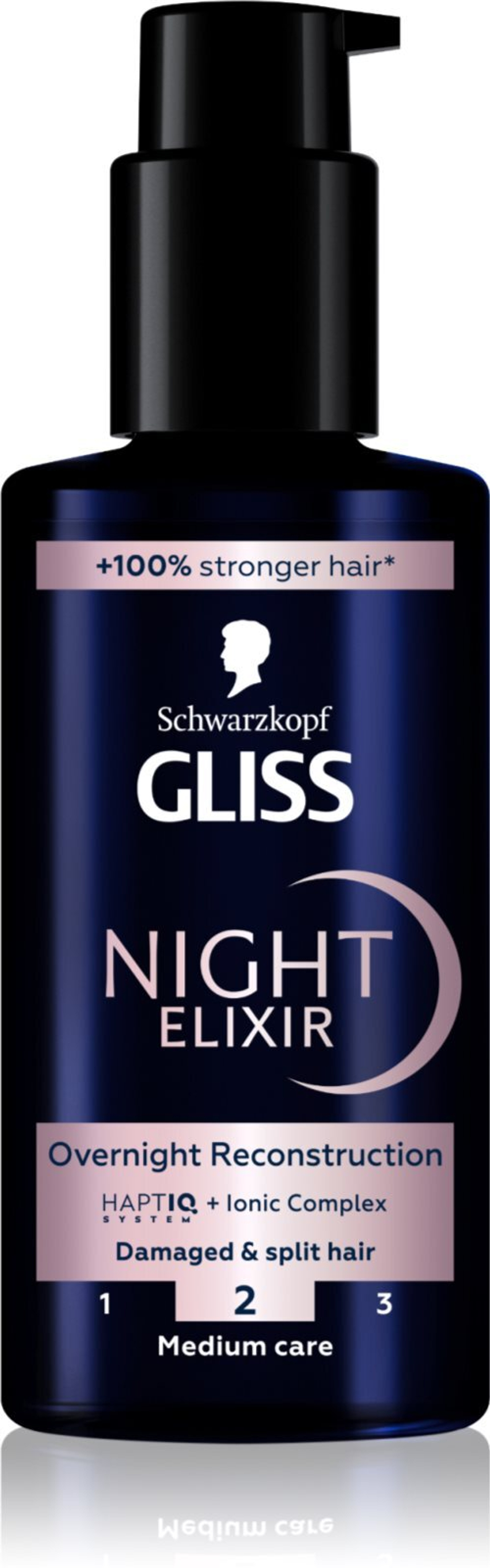 Schwarzkopf Gliss Night Elixir - несмываемый эликсир для секущихся кончиков волос /   100  ml  / GTIN 9000101702286