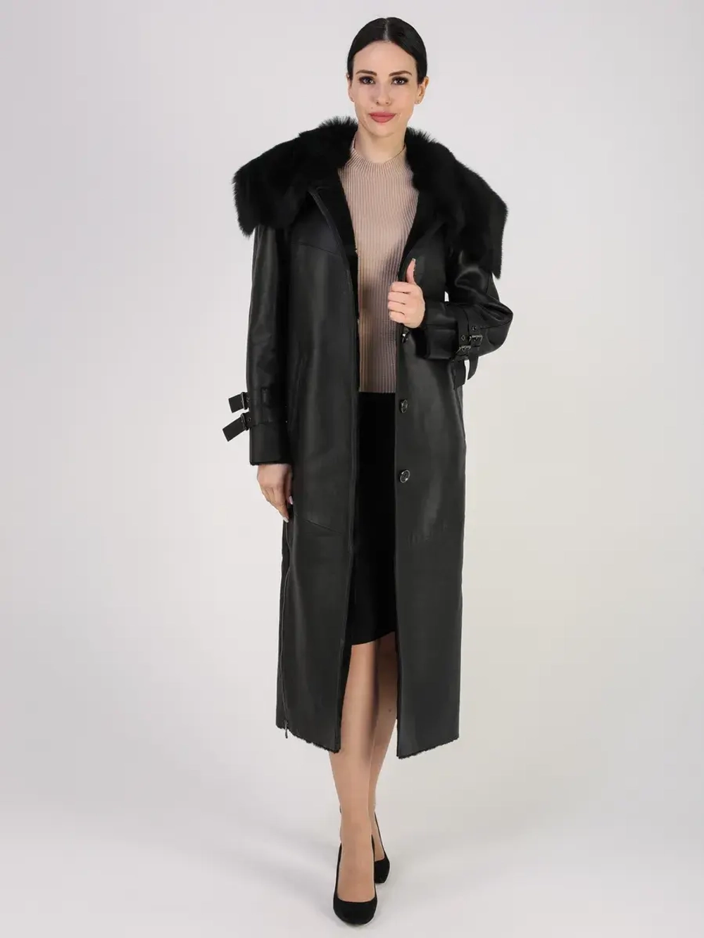 Дубленка зимняя натуральная