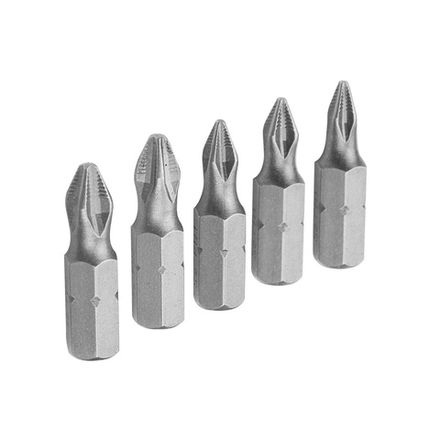 Цена на TOLSEN (TT20286) Набор вставок (бит) торцевых 1/4", Phillips, Ph0-3, 25 мм, 5 предметов