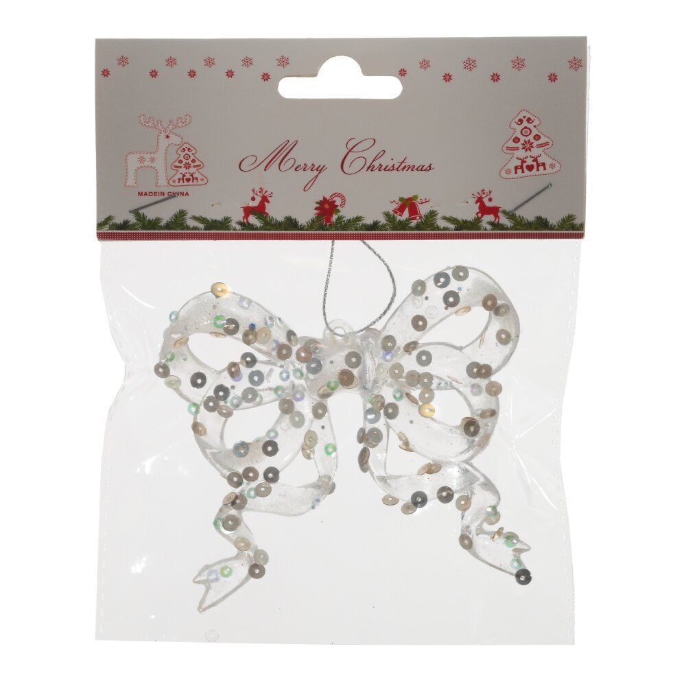 GAEM Украшение новогоднее "Бант", L9 W2 H8 см