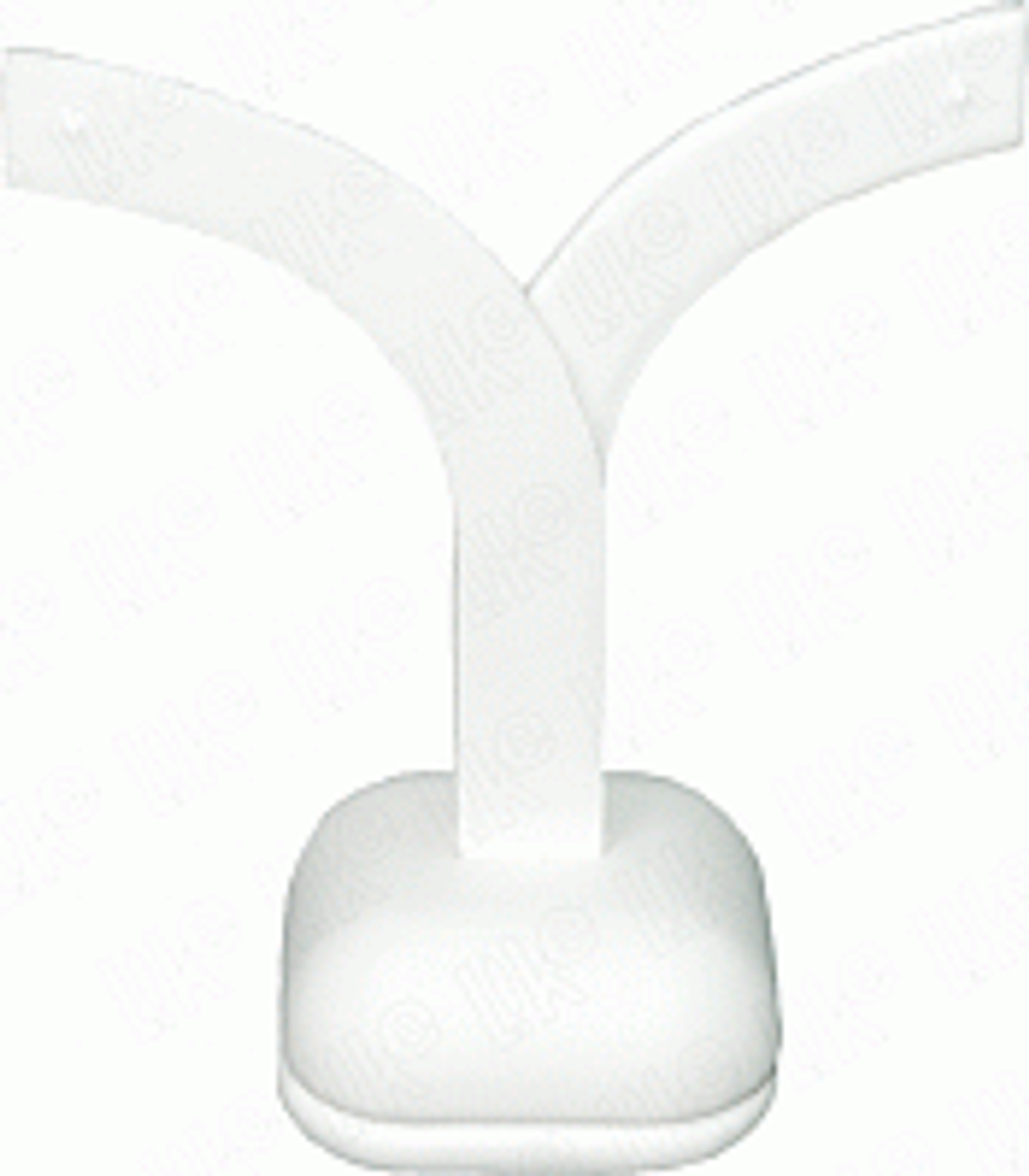 Подставка для серег/ушки/2 отверстия/основание/Н-80 мм.