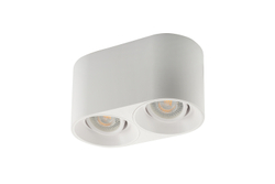 DK3036-WH Светильник накладной IP 20, 10 Вт, GU5.3, LED, белый, пластик