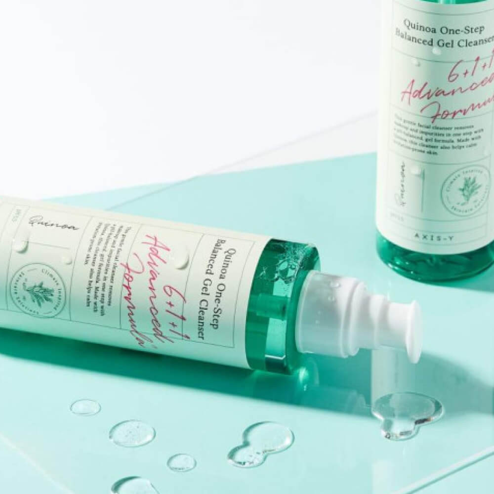 Универсальный очищающий гель с киноа AXIS-Y Quinoa One Step Balanced Gel Cleanser